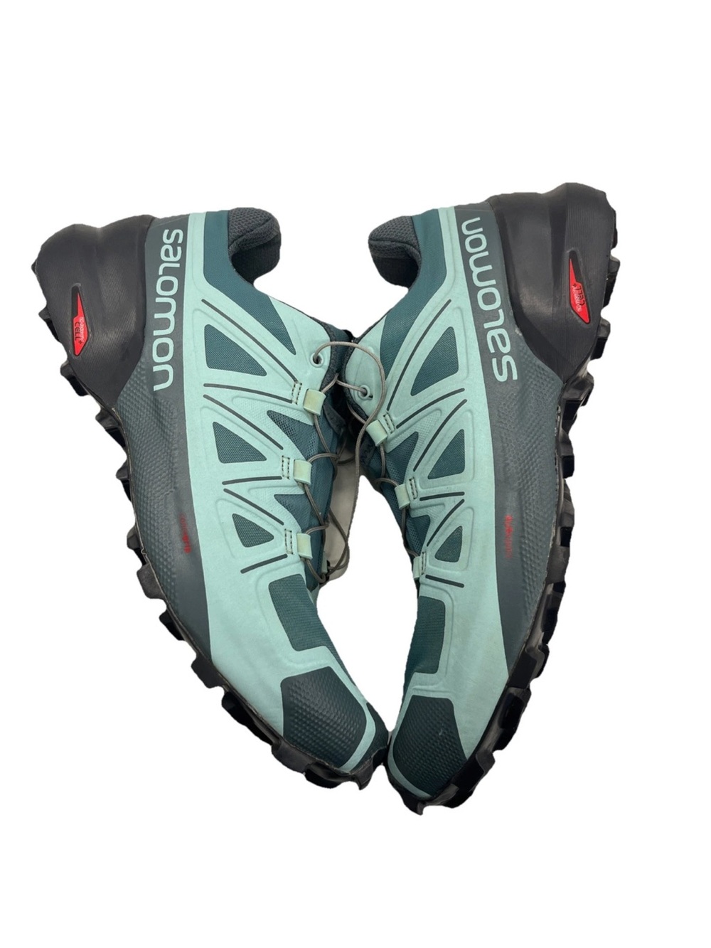 Salomon Speedcross 5 Trail Running Shoes Womens Green US 10 UK 8.5 EU 42 2/3